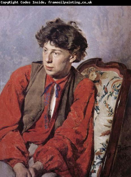 Ilia Efimovich Repin Vasile Repin portrait